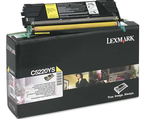 Lexmark C5220YS - Sarı Toner